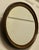 Scumble Finish Oval Mirror, 1890s For Sale - Image 5 of 7