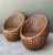 Vintage Woven Rattan Lounge Chairs - Pair For Sale - Image 10 of 12
