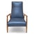 1960s Attributed to Milo Baughman Recliner 74 for Thayer Coggin With New Leather Upholstery For Sale - Image 9 of 17