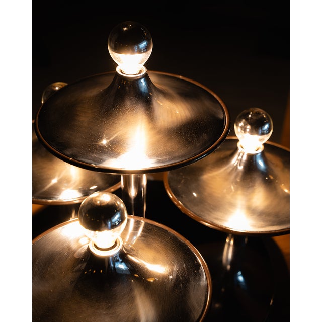 Multi-Level Trumpet Lamp, 1970s For Sale - Image 4 of 7