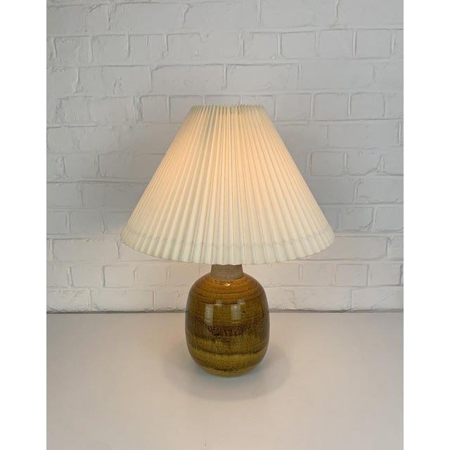 Large Ceramic Stoneware Table Lamp by Nils Kähler for Hak, Denmark, 1960s For Sale - Image 16 of 17