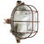 Vintage French Industrial Wall Light in Cast Iron and Clear Glass For Sale - Image 6 of 6