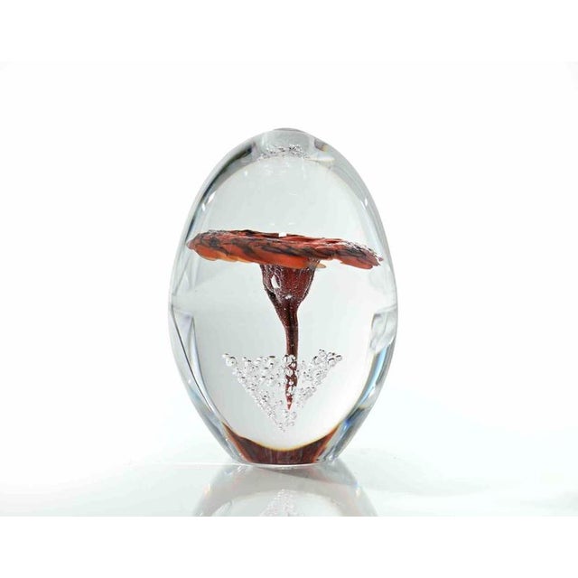 Vintage Glass Bowl, 1970s For Sale - Image 4 of 5