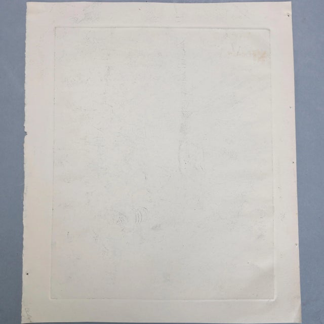 Gray Mid 20th Century Expressionist Figurative Lithographs by James Joseph Kearns - Set of 4 For Sale - Image 8 of 9