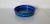 Mid-Century Italian Vivid Blue Hand Painted Pottery Bowl For Sale - Image 10 of 10