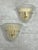 Mid-Century Murano Glass Brass Wall Lamps, 1970s, Set of 2 For Sale - Image 10 of 10