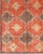 Turkish Turkish Vintage Tulu Rug With Geometric Medallions in Orange, Butter, Gray and Brown For Sale - Image 3 of 7