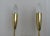 Italian Brass Wall Lights, 1950s, Set of 2 For Sale - Image 9 of 14