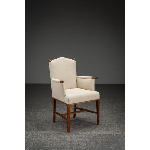 Amsterdam School Desk Chair by Willem Penaat for Metz & Co. For Sale - Image 16 of 17