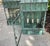Pair of Monumental Art Deco Style Verdigris Copper & Brass Wall Lanterns For Sale - Image 11 of 16