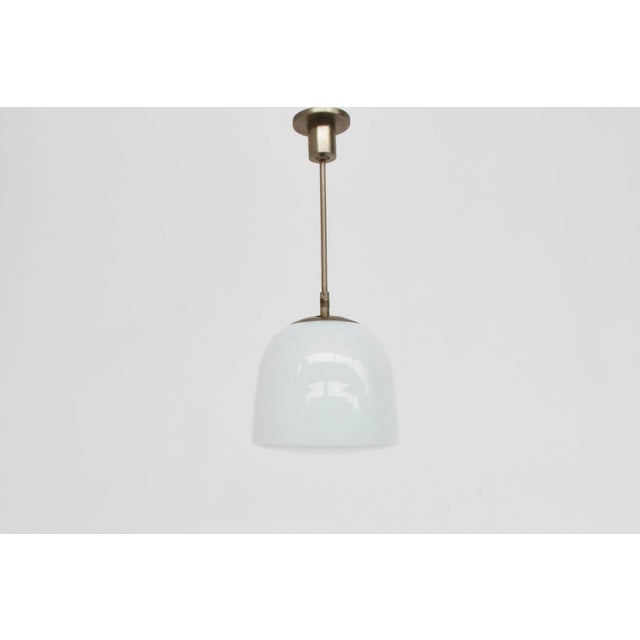 BAG Turgi Vintage Swiss Bauhaus Pendant Light from Bag Turgi, 1930 For Sale - Image 4 of 4