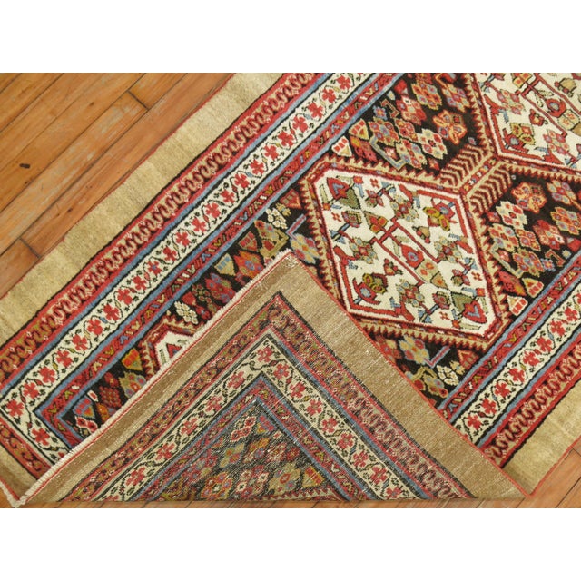 An early 20th century tribal highly decorative Persian Serab runner. Great quality and great condition. Measures: 3'2" x...