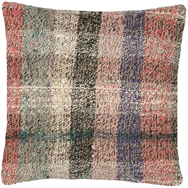Traditional 1960s Turkish Hemp Pillow For Sale - Image 3 of 3