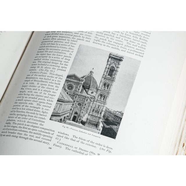Interesting Architecture of Italy, Greece and Levant Antique Leather Spine Victorian Book For Sale - Image 11 of 12