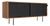 1950s Early Florence Knoll Model 116 Maple Credenza - Black Grasscloth Sliding Doors For Sale