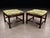 Pair of Brazilian Modern Stools in Rosewood and Cane, Liceu De Artes, 1960s For Sale - Image 9 of 15
