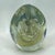 Glass 1990s Robert Eickholt Egg Paperweight 3-Sided Opalescent Glows 4.5” Vintage Signed For Sale - Image 7 of 18