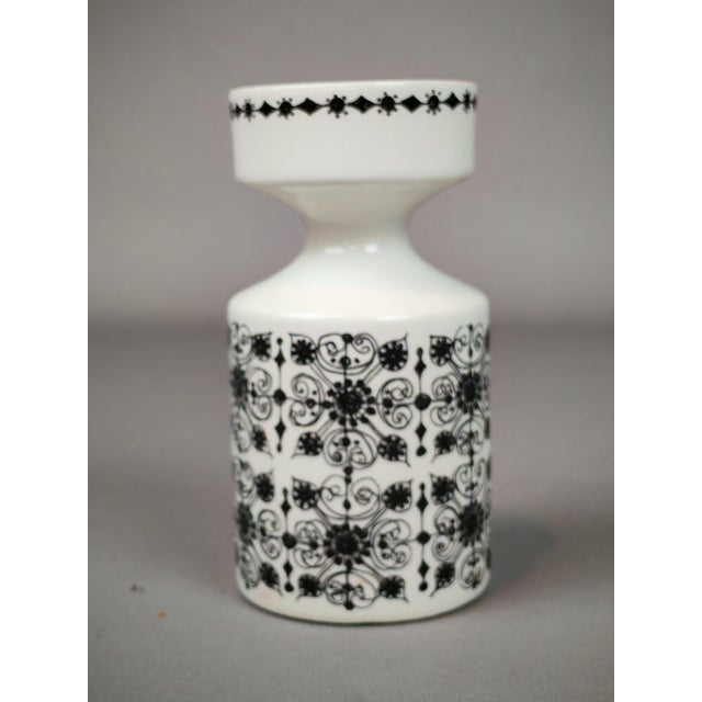 Saga Vase and Candleholder by Turi Gramstad for Figgjo Flint, Norway, 1970s. For Sale - Image 4 of 7