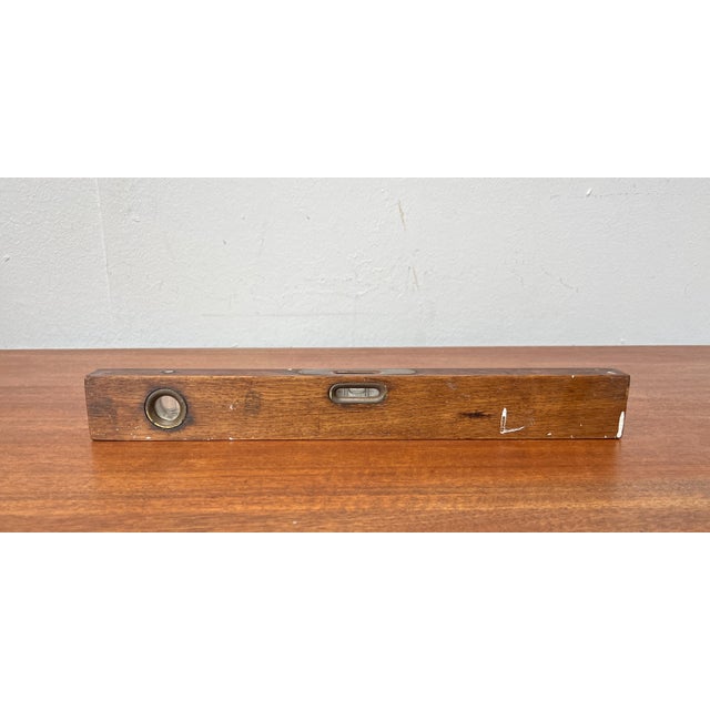 Wood Mid-Century Modern German Teak Waterlevel, 1950s For Sale - Image 7 of 18
