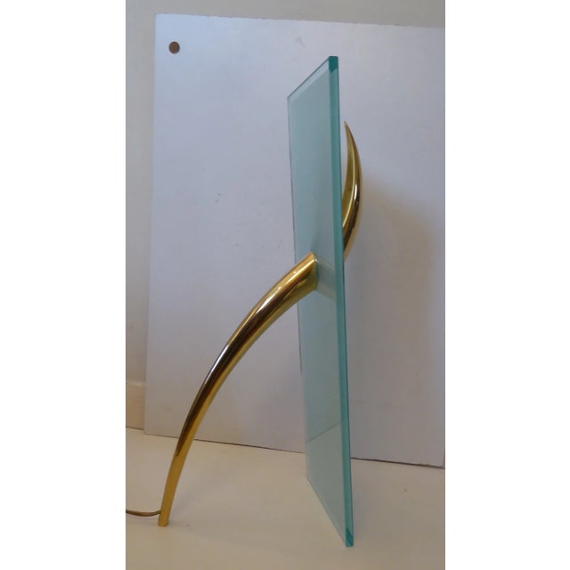 Vintage Table Lamp and Sconce, 1980s, Set of 2 For Sale - Image 15 of 18