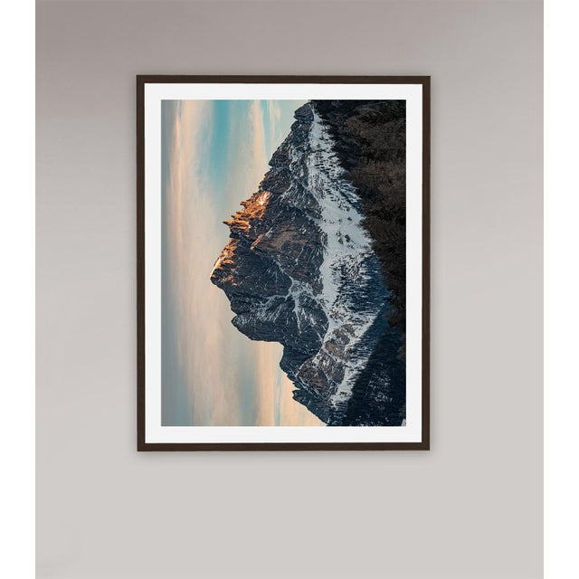 Image: "South Tyrolean Chief" Fine Art Photo Series "Pareidolia Mountain Faces" by Bernhard Lang Size B: 35,4 x 47,2...