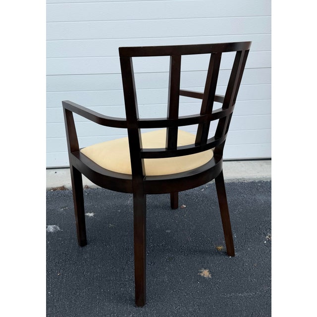 Knoll Vintage Signed Knoll Studio Dining Armchairs, Set of 6 For Sale - Image 4 of 16