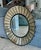1990s Uttermost Round Sunburst Venetian Style Etched Glass Wall Mirror For Sale - Image 5 of 17