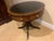 Early 21st Century Early 21st Century Leather Top Drum Accent Table by Henredon For Sale - Image 5 of 12