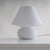 The glass mushroom lamp, model 6249, was designed and crafted in the 1970s by the renowned manufacturer Glashütte Limburg....