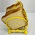 Yellow 1920s Sunshine Yellow Silver Plated Letter or Toast Stand For Sale - Image 8 of 9