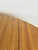 Wood Vintage Round Dining Table with Drop Leaves, 1970s For Sale - Image 7 of 14