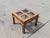 Brown Postmodern Burl Wood and Smoked Glass Square Side Table, 1970s For Sale - Image 8 of 10