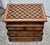 Vintage (1960's) Small Chest has a french Louis X111 Style. The Chest has a Parquet Top, Three Drawers, and Bun Feet. The...