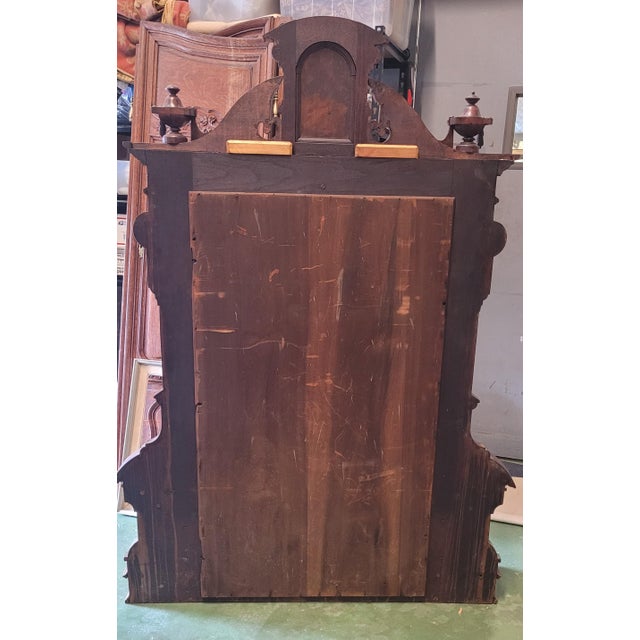 Mid 19th Century 19th Century Architectural Salvage Mantel Mirror For Sale - Image 5 of 14