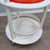 Space Age White & Orange Serving Trolley Bar Cart, 1960s For Sale - Image 11 of 12