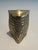 This set of 3 small decorative owls is made of brass. This is a French work. Circa 1970