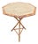 Antique English Tiger Bamboo Table For Sale