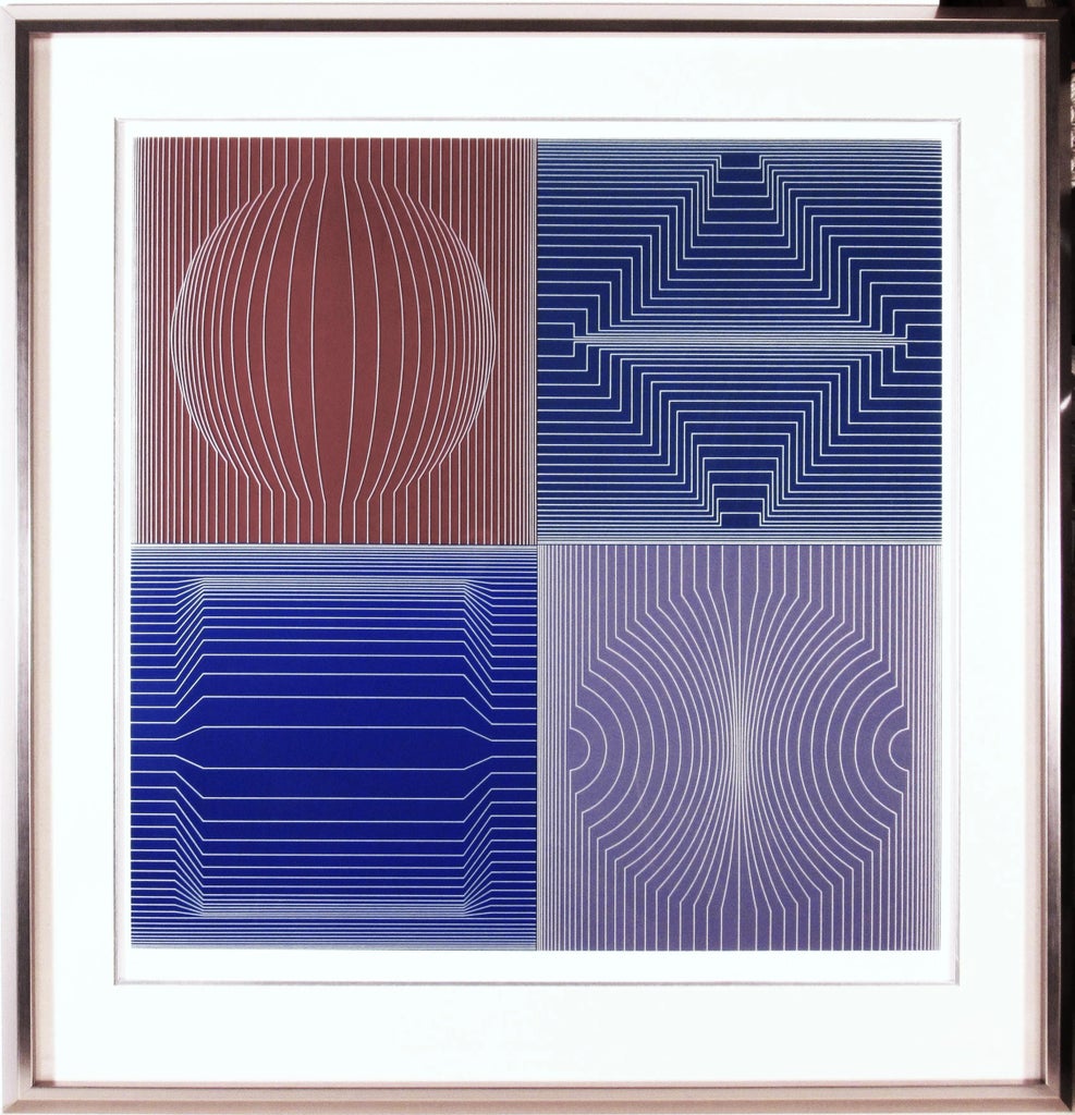 Victor Vasarely, Tokyo, 1982 | Chairish