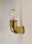 Gold Vintage Austrian Brass Sconces, 1930s, Set of 2 For Sale - Image 8 of 15