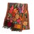 Offered is a hand-embroidered vintage Mexican wall hanging or table runner with densely saturated bird motif. There is...