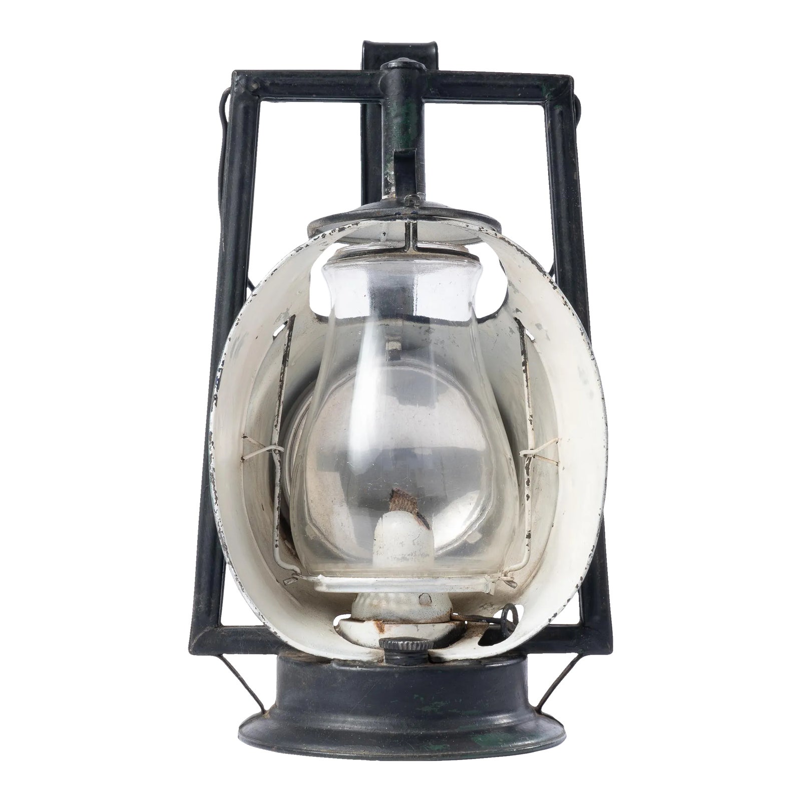 Large Vintage-style Electric Railroad Lantern 