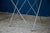Vintage Table with Eiffel Legs and Hexagonal Top in Beveled Glass, 1980s For Sale - Image 11 of 17