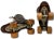 Original Pair of Authentic Vintage Mid 1900s American Women's Roller Skates - for Decoration For Sale In Boston - Image 6 of 12