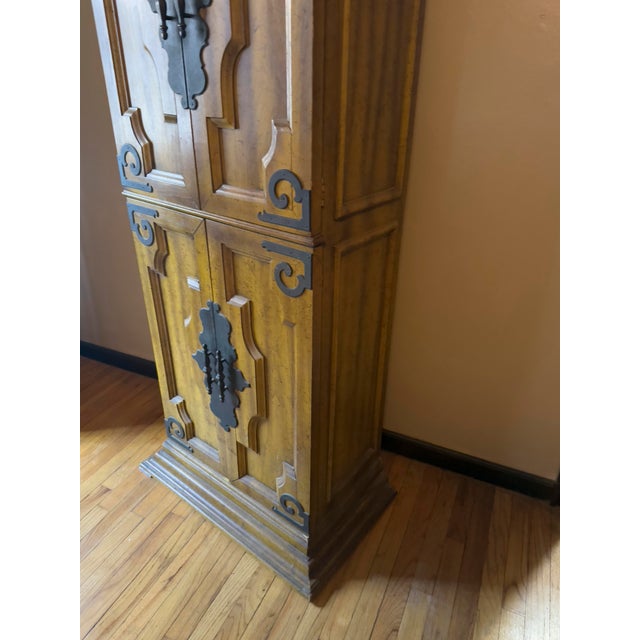 1970s Spanish Revival Bar Cabinet For Sale In New York - Image 6 of 13