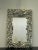Silver Modern Baroque Resin Mirror, 1990s For Sale - Image 8 of 8