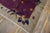 Purple 1920s Purple Flora Modern Antique Chinese Art Deco Rug 9' X 11'8" Handknotted Wool Carpet For Sale - Image 8 of 9
