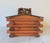 Cabin Vintage Handmade Log Cabin Tissue Box Cover For Sale - Image 3 of 7