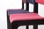 Mid-Century Modern German Dining Chairs in Black Beechwood with Pastel Upholstery, 1950s, Set of 6 For Sale - Image 4 of 11