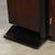 Art Deco Walnut & Black Lacquer Curved-Front Cabinet W/ Verde Saint Denis Top For Sale - Image 15 of 15