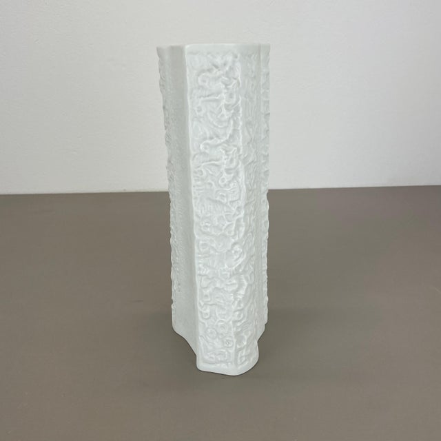 1970s Large Op Art Vase from Heinrich Fuchs, 1970s For Sale - Image 5 of 15